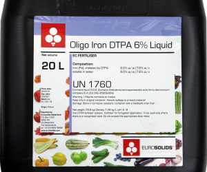 [대오라텍스] DTPA-Fe (액상 6%) 25kg - 중국 [123,750원]